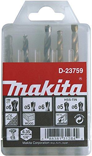 Makita Drill Bit Set (5 Pieces)