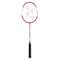YONEX ZR 100 Lightweight Aluminium Strung Badminton Racket - Red/White, Full Cover | Ideal for Beginners, 95g, Max String Tension 26lbs