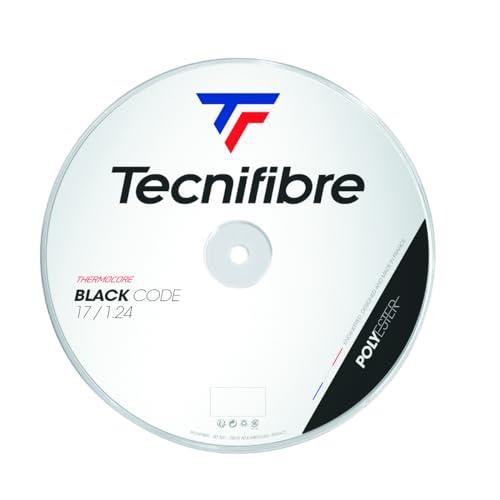 Tecnifibre Blackcode 1.24 String Coil, Black, 200-Meter Length