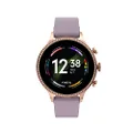 Fossil Gen 6 42mm Touchscreen Smartwatch with Alexa Built-in, Heart Rate, Blood Oxygen, Activity Tracking, GPS, Speaker, Smartphone Notifications, Rose Gold/Purple, Modern