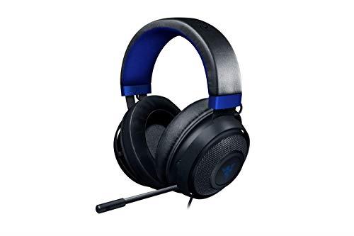 Razer Kraken for Console - Gaming Headset, Compatible with All Consoles: PS4, Xbox One and Switch Thanks to 3.5 mm Jack Plug - Black and Dark Blue (Xbox Series X)