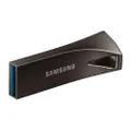 Samsung BAR Plus 64GB - 300MB/s USB 3.1 Flash Drive Titan Gray (MUF-64BE4/AM)