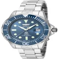 Invicta Men's 16036 Pro Diver Analog Display Automatic Self Wind Silver Watch, Stainless Steel, 16036