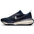 Nike Men's Invincible 3 Road Running Shoes (College Navy/Midnight Navy/Black/Metallic Silver, us_Footwear_Size_System, Adult, Men, Numeric, Medium, Numeric_8)