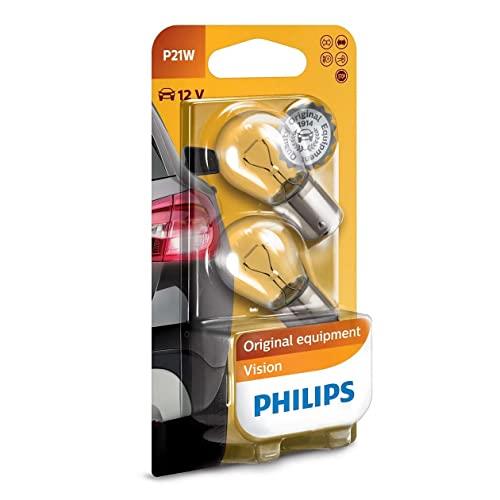 Philips 12498B2 Longlife Ecovision Interior and Signaling Bulb, 21 Watt (Pack of 2)