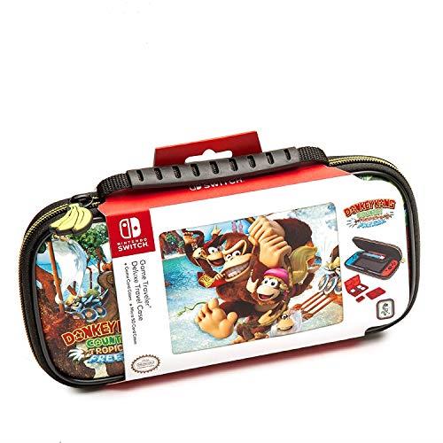 Officially Licensed Nintendo Switch Donkey Kong Carrying Case – Protective Deluxe Travel Case - Game Case Included
