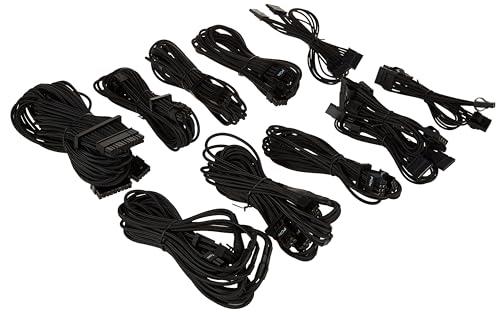 Corsair CP-8920222 Premium Individually Sleeved PSU Cables Pro Kit Type 4 Gen 4 – Black