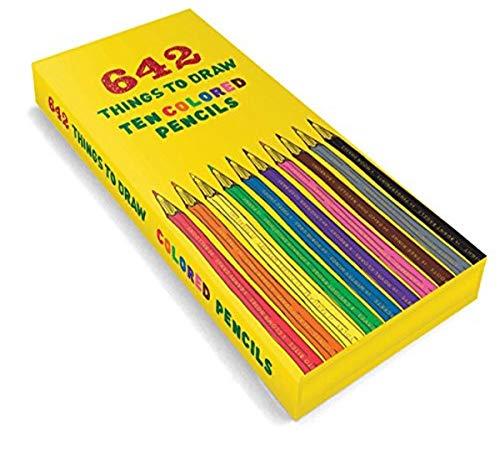 642 Things to Draw Colored Pencils (642 Series Drawing Prompt Pencils, Unique Creatives)