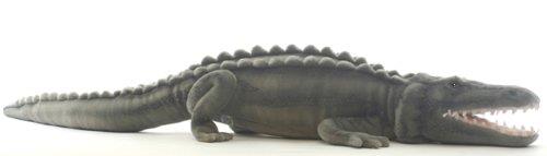 Hansa Salt Water Crocodile Plush Toy, 140 cm Lenght, Black