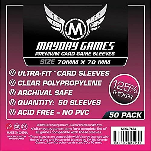 Mayday Games Square Premium Card Sleeves Card Sleeves