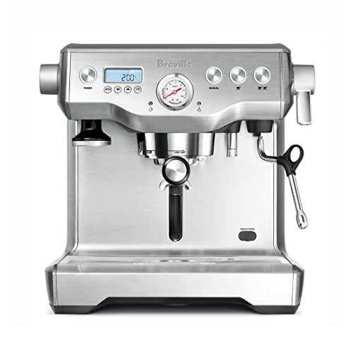 Breville The Dual Boiler Espresso Machine, Brushed Stainless Steel, BES920BSS