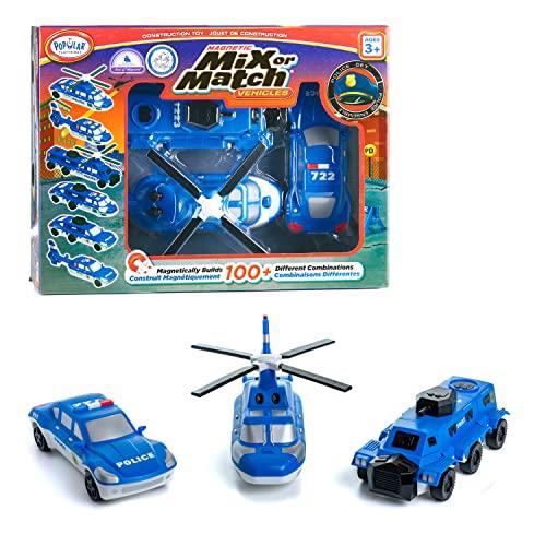 Popular Playthings Mix or Match Police Vehicles