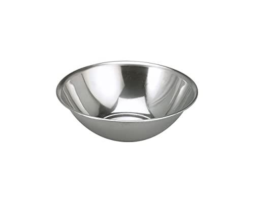 Chef Inox Stainless Steel Mixing Bowl, 6.5 Litre Capacity, 344 mm x 107 mm Size