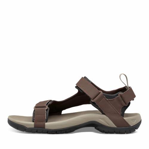 Teva Men's Meacham Sport Sandal, Chocolate Brown, US 7