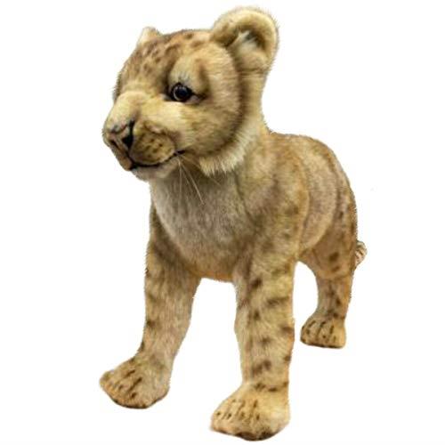Hansa Lion Standing Plush Toy, 70 cm Length, Brown