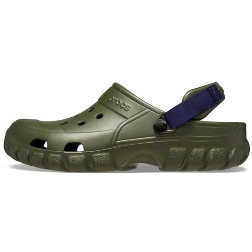 Crocs unisex-adult Offroad Sport Clog, Army Green/Navy M10W12