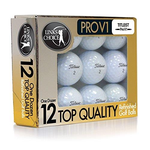 Titleist Pro V1 / Pro V1X Refurbished Golf Balls, GFPVR12, White