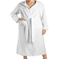 Hanro Women's Robe Selection Bathrobe, White (White 0101), S