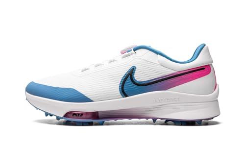 Nike Air Zoom Infinity Tour Next% BOA (Wide) 'White Aurora Blue Pink Blast' Men's Golf Shoe (DJ5590-100) - Size 12