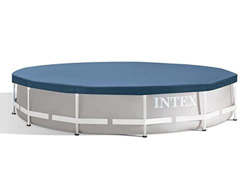 Intex 4.57M X 25Cm Round Above Ground Outdoor Pool Protective Debris Cover Set