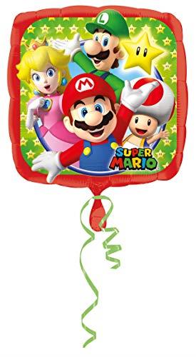 Amscan 10022909 Nintendo Super Mario Standard Foil Balloon