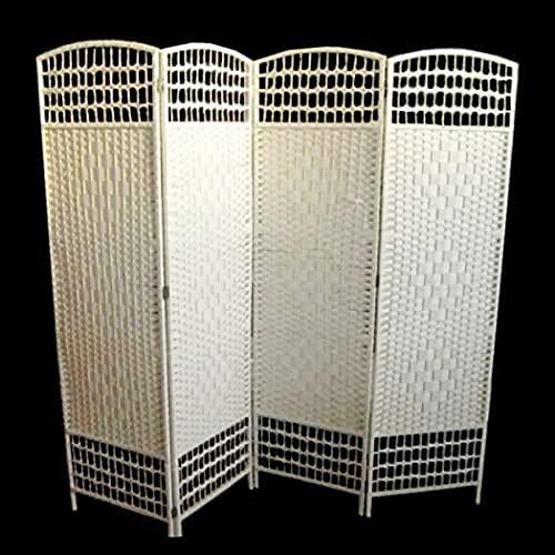 Lylac PP Screen, 4 cm x 50 cm x 180 cm Size, White
