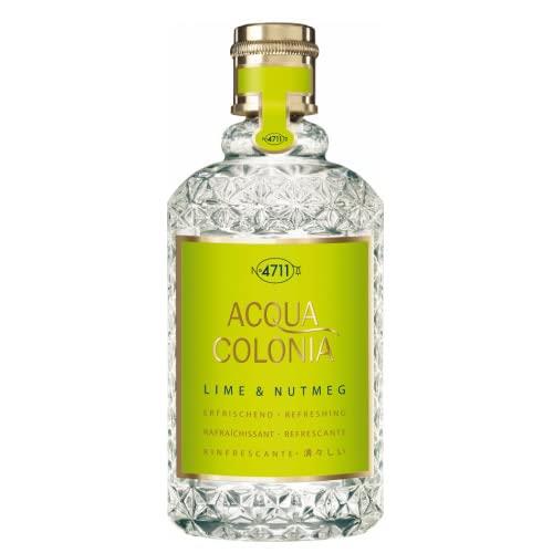Muelhens 4711 Acqua Colonia Lime and Nutmeg Eau de Cologne Spray for Unisex 8 ml