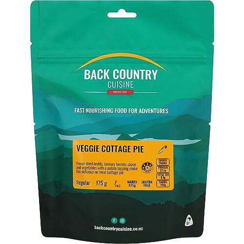 Back Country Cuisine Veggie Cottage Pie Freeze Dried Food, 175 g