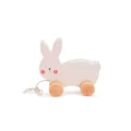 Bubble Wooden Rabbit Pull Along Toy