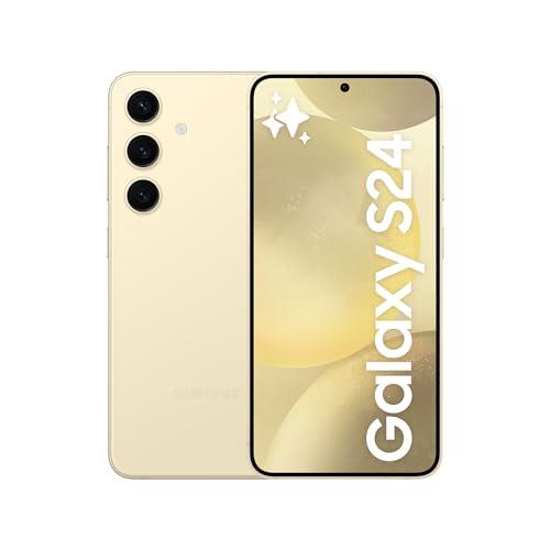 Samsung Galaxy S24 AI Smartphone, 8GB RAM 512GB, Amber Yellow