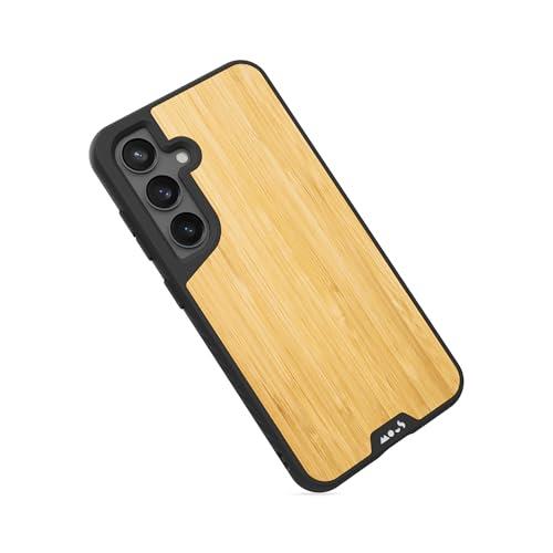 Mous for Samsung Galaxy S24 Case MagSafe Compatible - Limitless 5.0 - Bamboo - Protective S24 Case - Shockproof Phone Cover