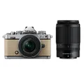 Nikon Z fc Mirrorless Camera (Sand Beige) + NIKKOR Z DX 16-50mm F/3.5-6.3 VR + NIKKOR Z DX 50-250mm f/4.5-6.3 VR Twin Lens Kit