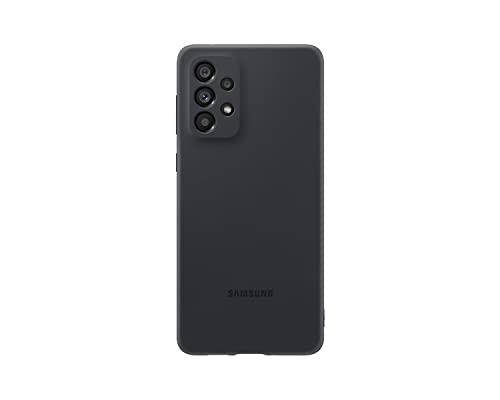 Samsung Galaxy A73 5G (6.7") Silicon Cover - Black (EF-PA736TBEGWW), Slender Form, serious safeguarding, Protect Your Phone from Shocks and Bumps