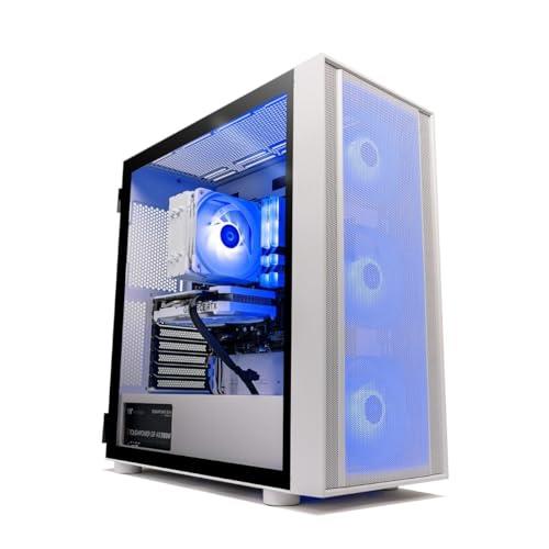 Thermaltake Computer System Infinity PRO V2 Snow Edition - Intel 12700F / RTX 4070 / B760 WiFi / 32GB RGB D5 / H570 ARGB, CA-4J1-00D6WA-A3
