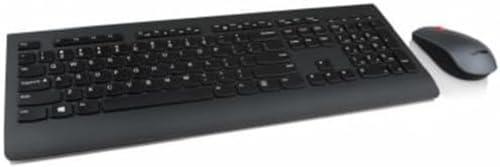 Lenovo Professional Wireless Keyboard and Mouse Combo (Black) - Swiss French/German