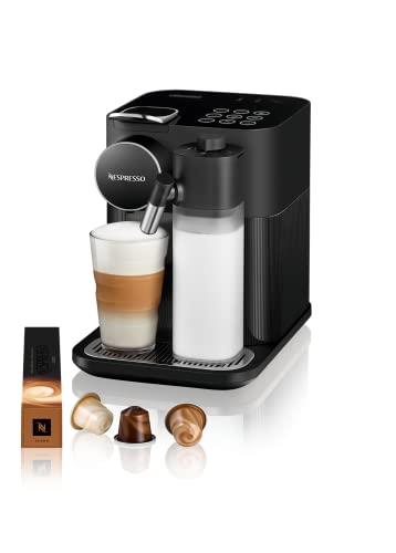 De'Longhi Nespresso Gran Lattissima EN640.B, Single-Serve Capsule Coffee Machine, Automatic Frothed Milk, 19 Bar Pressure, Cappuccino and Latte, 1400W, Black