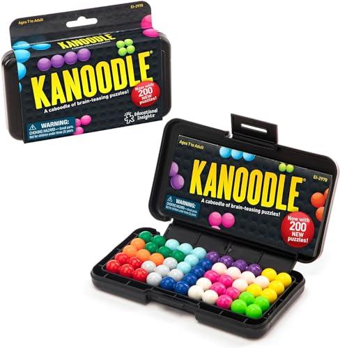 Educational Insights Kanoodle Brain Twisting 3-D Puzzle Game: Teens & Adults, Featuring 200 Challenges, Ages 7+