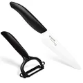 Kyocera Utility Knife and Peeler Set Knife and Peeler Set, Black, FK-110CP10NBK