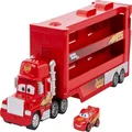 Disney Pixar Cars Disney Pixar Cars Minis Transporter with Vehicle for Ages 4 Years and Older