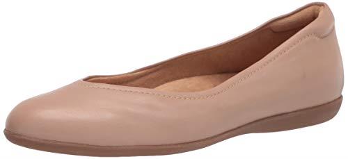 Naturalizer Women's, Vivienne Flat, Barely Nude, 8 Wide