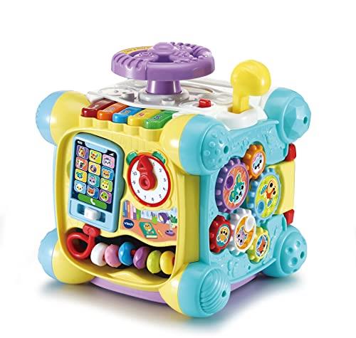 VTech Twist & Play Cube - Interactive Toy Cube, Cube Toy - 557203 - Multicolour
