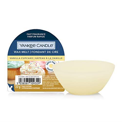 Yankee Candle Wax Melts | Vanilla Cupcake | Up to 8 Hours of Fragrance | 1 Count, Yellow