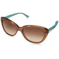 Kate Spade New York Women's Angeliq Cat-Eye Sunglasses, Tan/Brown Gradient, 55 mm