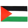 Palestine Flag 3' x 5' - Palestinian Flags 90 x 150 cm - Banner 3x5 ft Light Polyester - AZ FLAG