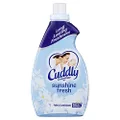 Cuddly Concentrate Liquid Fabric Softener Conditioner, 1L, 40 Washes, Sunshine Fresh, Long Lasting Fragrance, Luxurious Softness, Easy Iron, Reduces Wrinkles, Reduces Static, Fast Dry