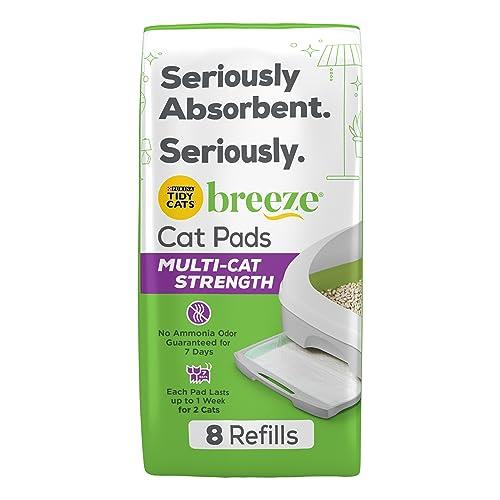 Purina Tidy Cats Cat Litter Accessories, Breeze Pads Refill Pack Multi Cat Litter - 8 ct. Bag