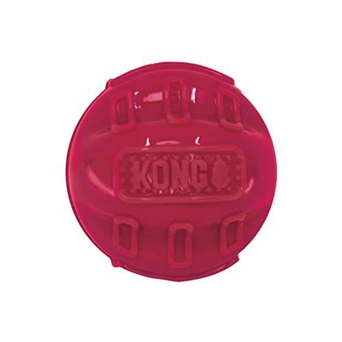 KONG - Beezles Ball - Dog Toy Premium Squeak Ball (Assorted Colours) - for Medium Dogs
