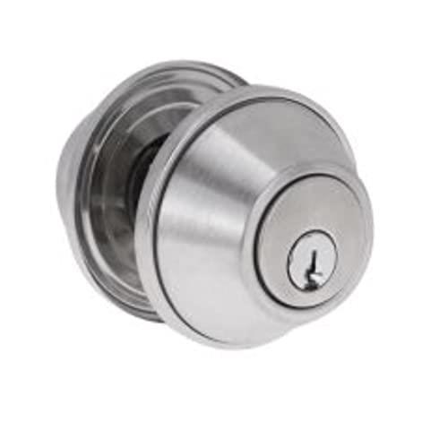 Yale Commercial Double Cylinder Deadbolt, Satin Stainless Steel