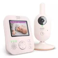 Philips Avent Advanced Video Baby Monitor with Camera, 2 Way Audio, Digital 1080p HD Video, x2 Zoom, Night Vision, in-Built Lullabies, SCD881/20