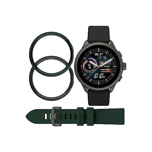 Fossil Gen 6 Display Wellness Edition Black Smartwatch Set FTW4072SET